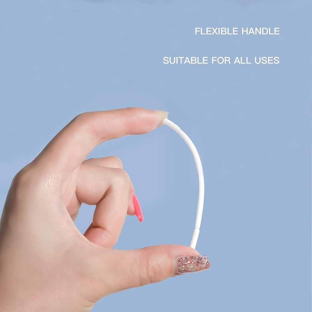 400 Pcs Lashes Disposable Micro Applicators Brush, Microswabs for Eyelash Ext...