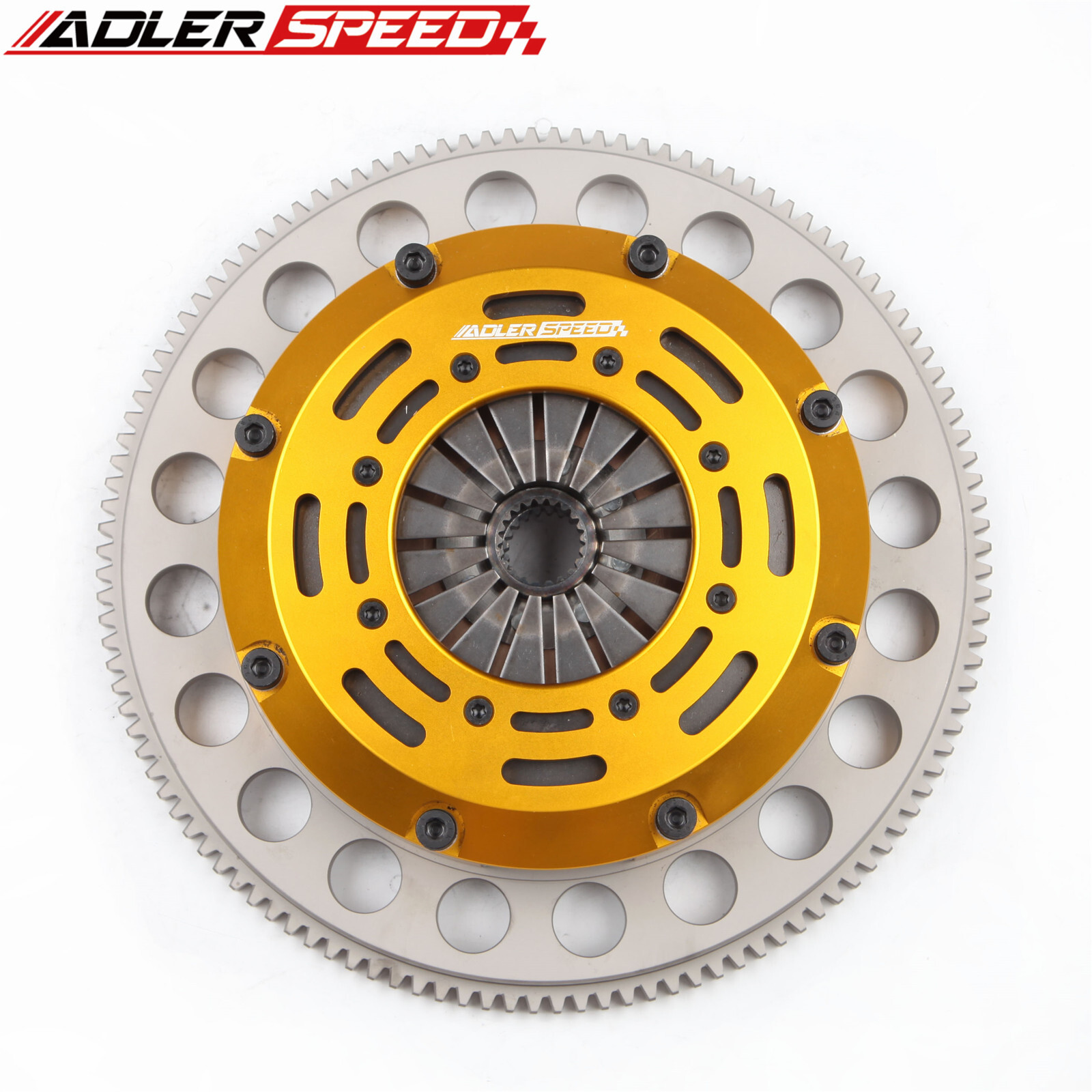 Race Clutch Twin Disc Kit & Flywheel For 05-10 SCION tC xB 2.4L 2AZ-FE Medium WT
