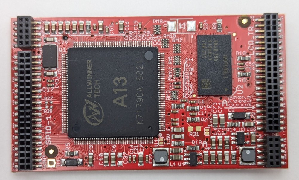 NEW Olimex A13-SOM-512 G1 Linux Android System on Module - A13 Cortex-A8 ARM CPU