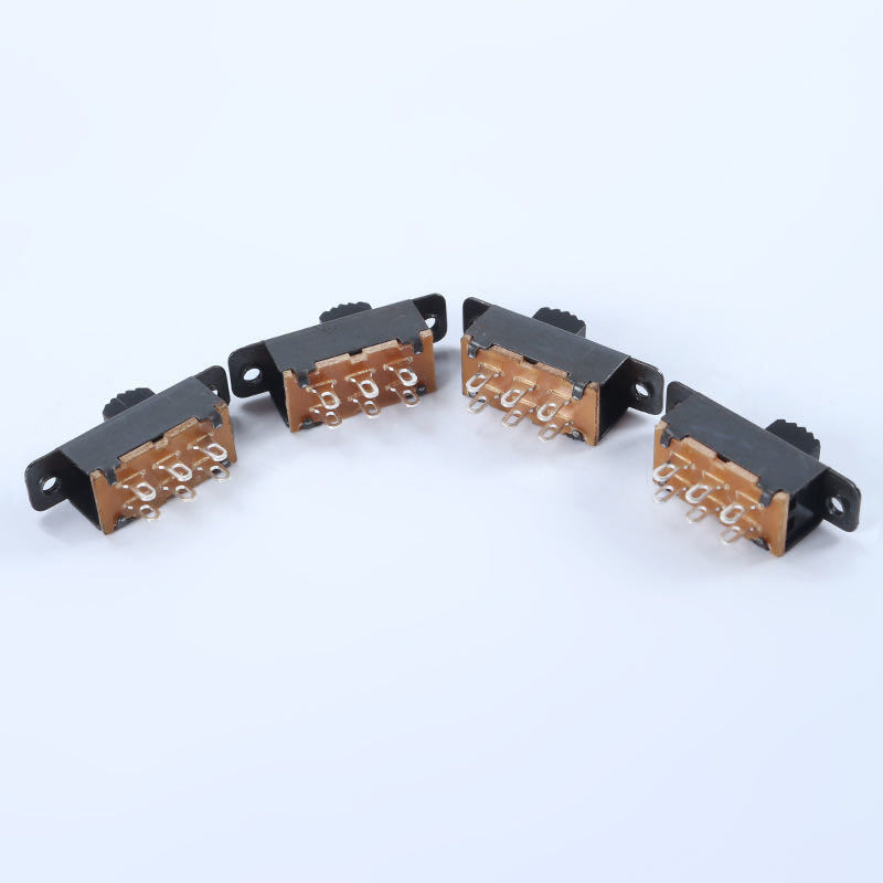 2 Position Mini Toggle Interrupt Micro PCB Slide Mount Switch 6 Pin 5/6mm SPDT