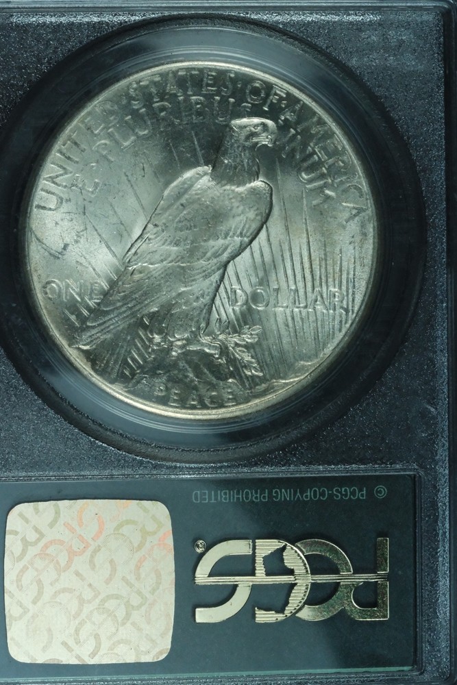 1925 MS64 Peace Dollar PCGS 3325360