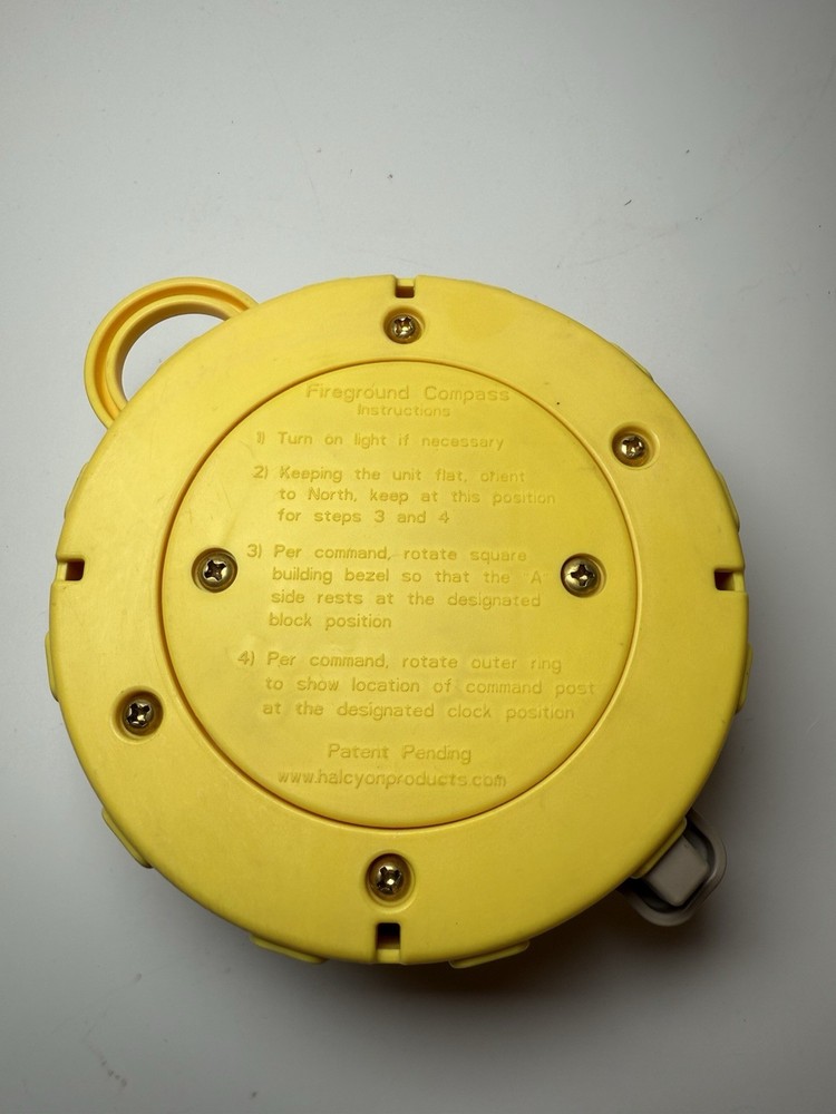 Fireground Compass DHS S&T Developed Firefighter Navigation Tool Instrument RARE