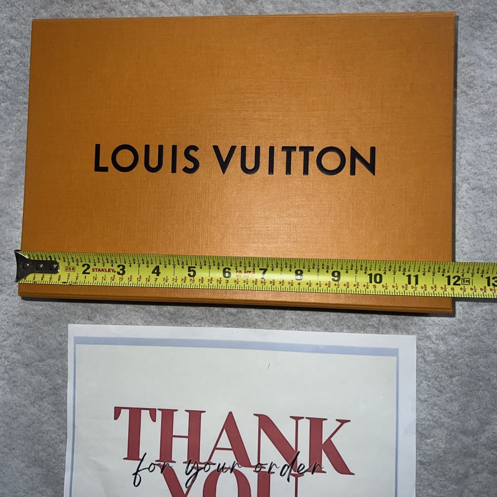 Authentic Louis Vuitton Gift Box With Tissue