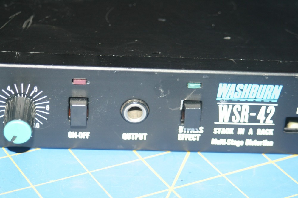 Washburn WSR-42 STACK IN A RACK Multi Stage Distortion Effects
