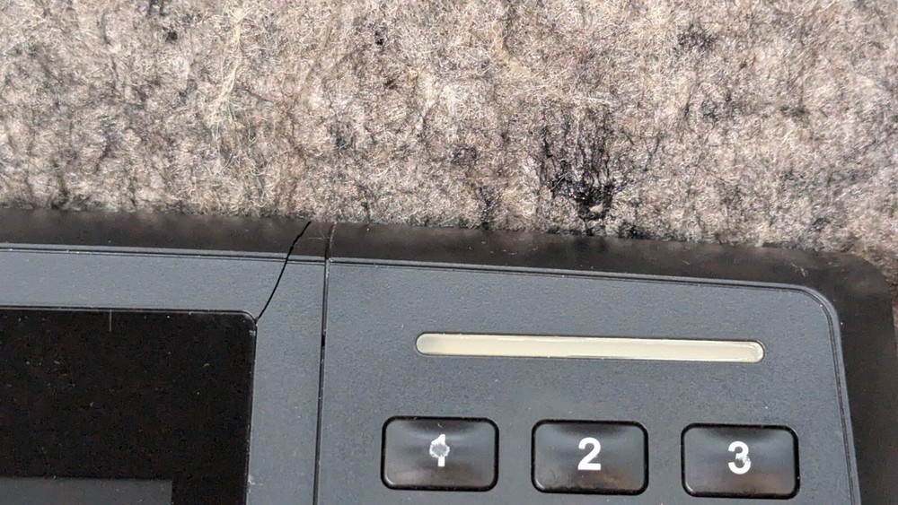 Novatime NT7000 Card Reader Time Clock { Powered On Tested }