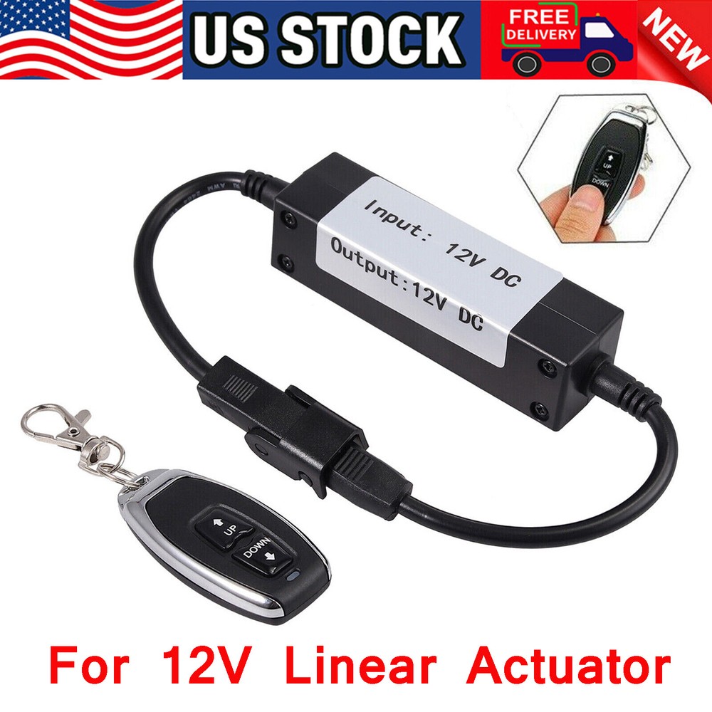 Linear Actuator Controller Motor 12V Momentary Switch Forward/Reverse Wireless