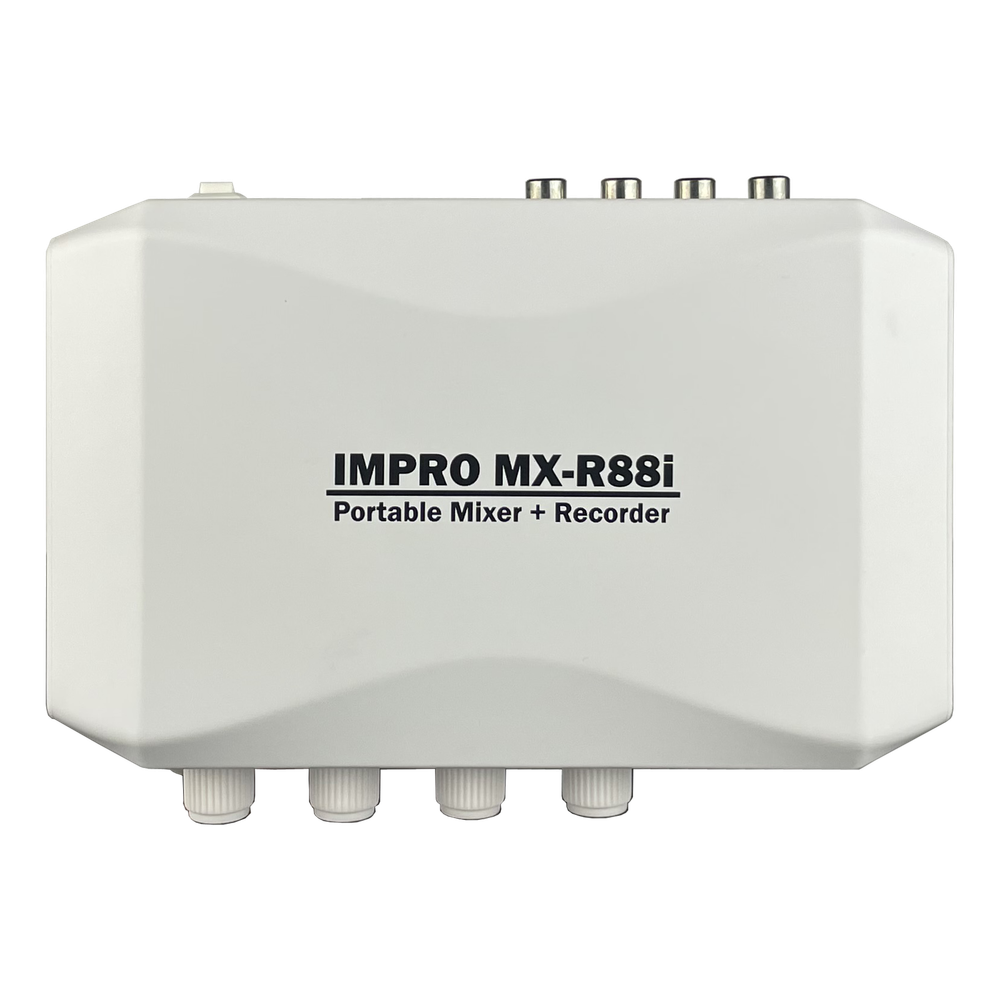 Karaoke Kickstart Bundle: ImPro UHF-77 Wireless Mic & MX-R88i Compact Mixer