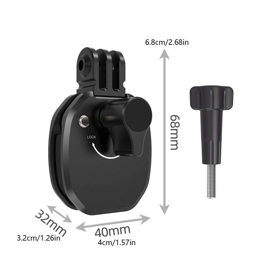 CNC Aluminum Motorcycle Windshield Mount Bracket Accessories For Gopro Camera