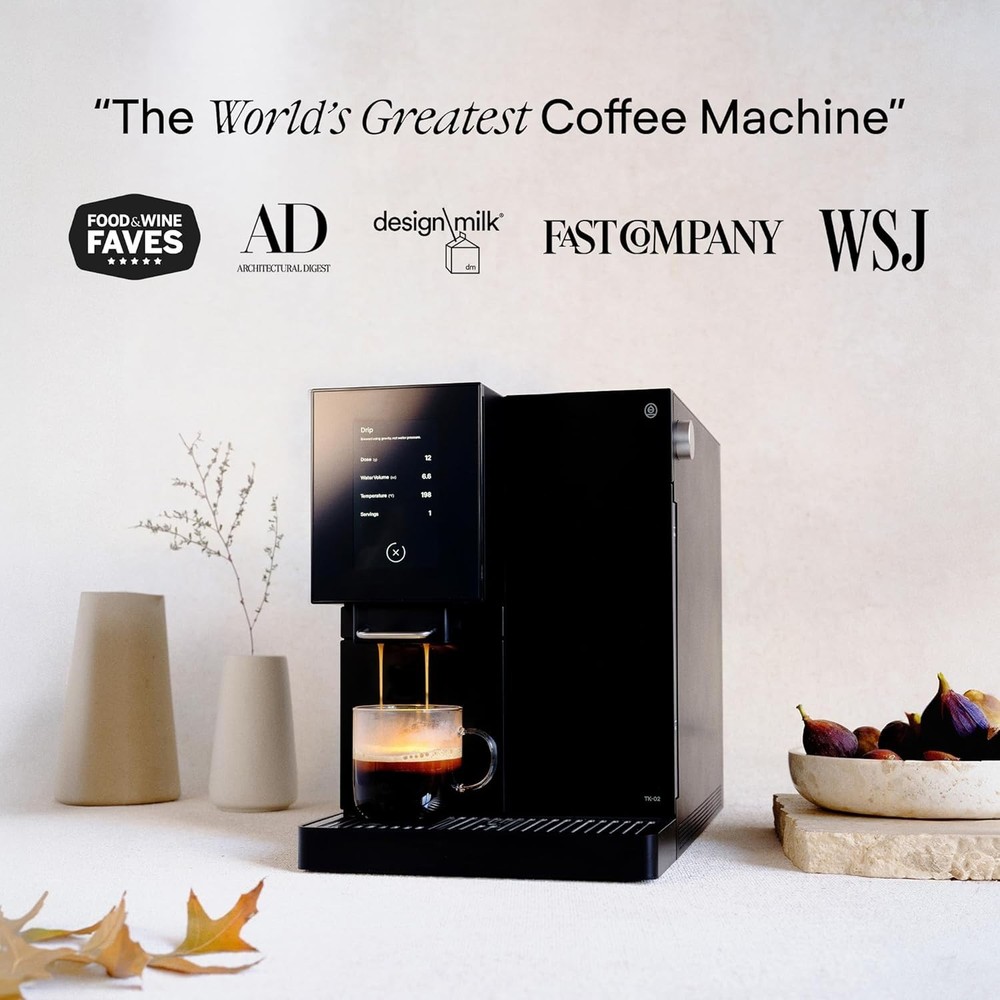 Terra Kaffe TK-02 Super Automatic Espresso Machine ! Black