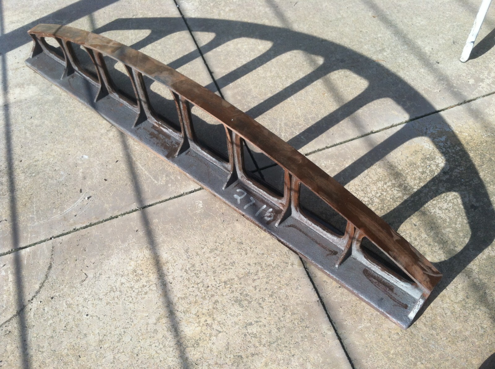 36" Lightweight Cast Iron Camelback StraightEdge Featherweight Casting. SoldOut!