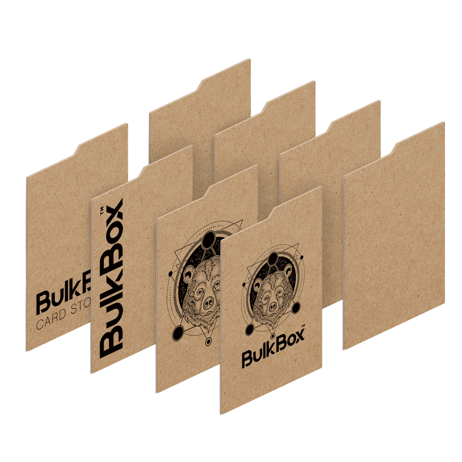 TCG bulk storage box for ANY trading card game ECO BulkBox Set of 3 x 3800 cards