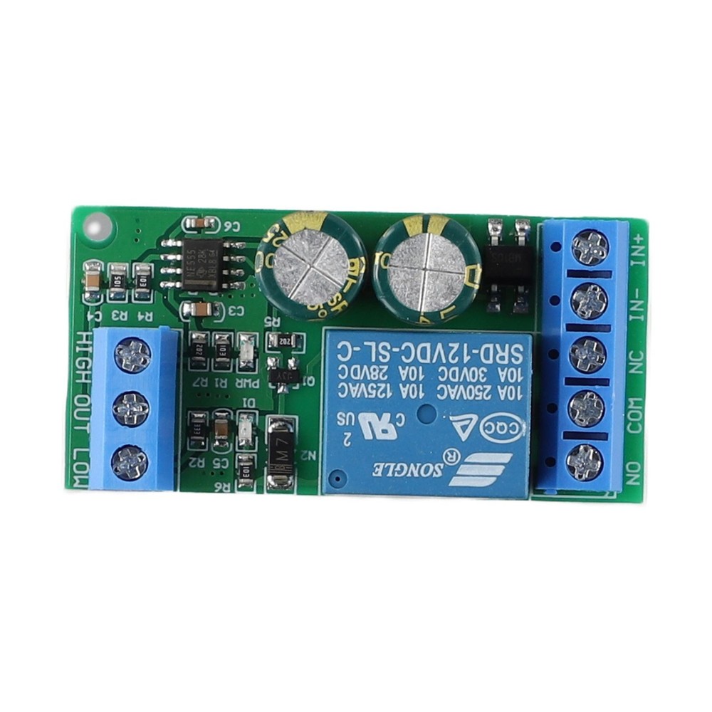 1 Pcs DC 12V AC 9V Level Controller Sensor Module Switch Control Relay Board