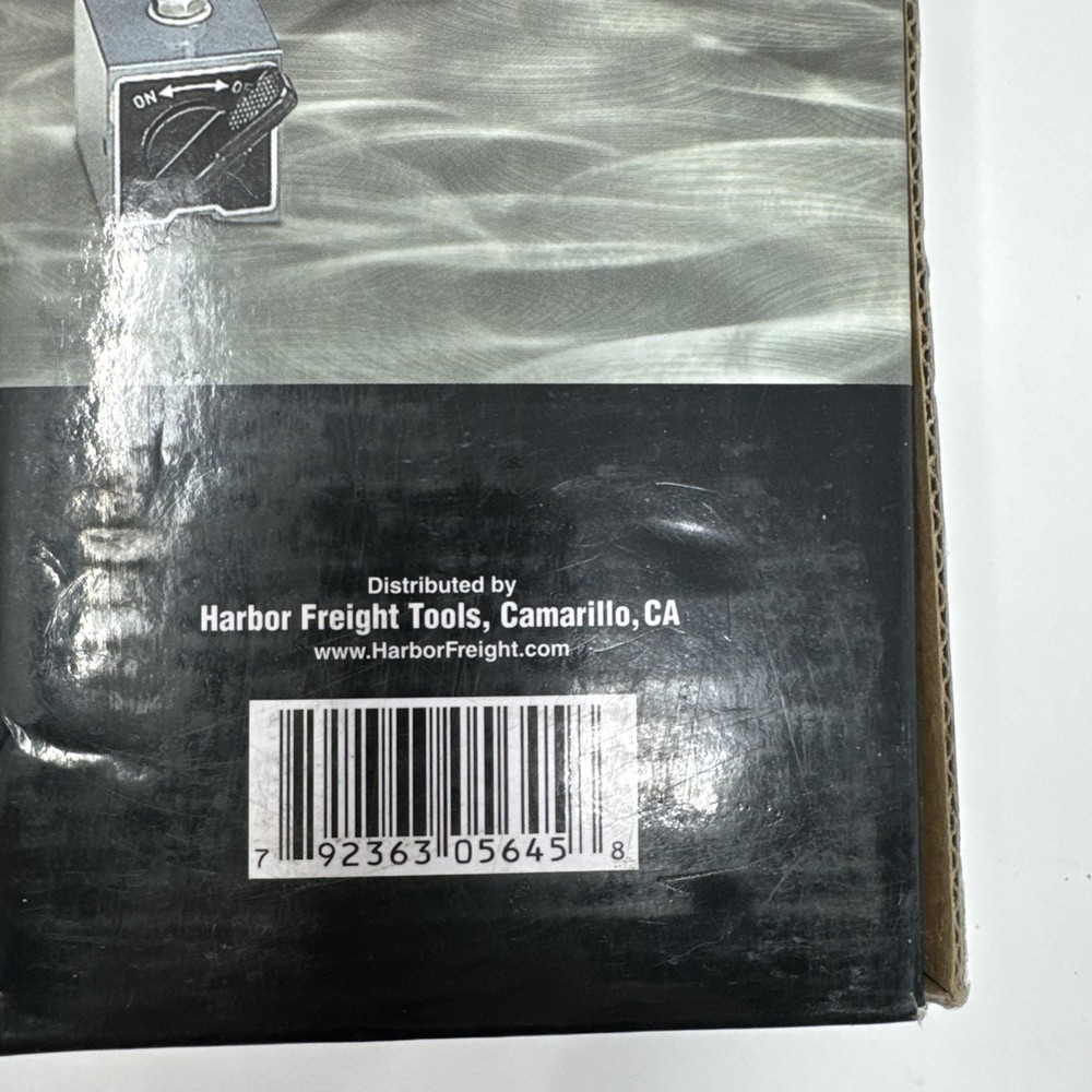 Pittsburgh Multipositional Magnetic Base w/Fine Adjustment Model 5645