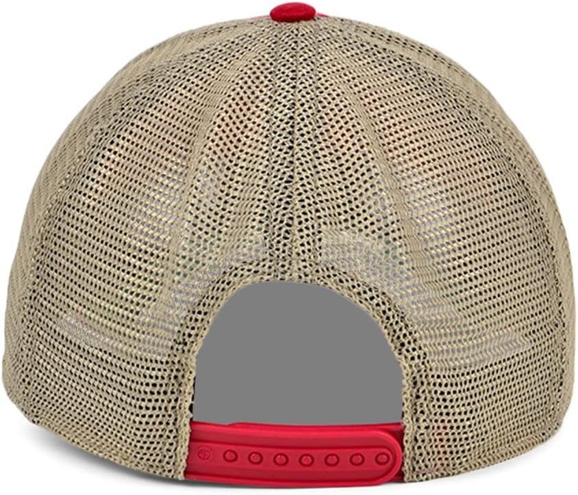 '47 Blank Trawler Clean Up Adjustable Red Snapback Cap
