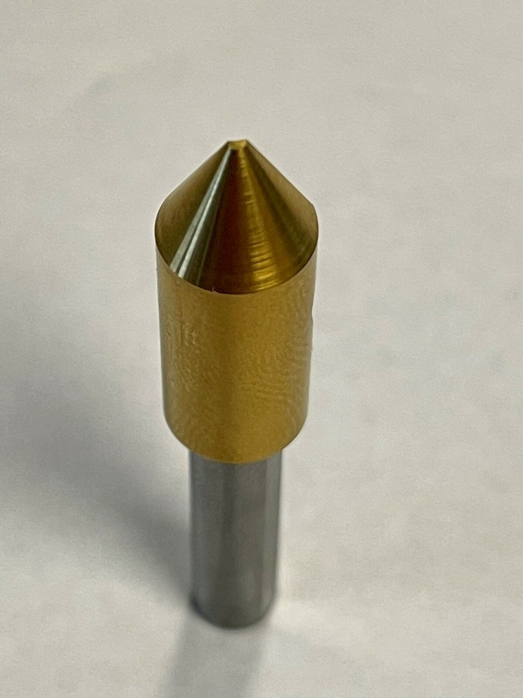FTT High Performance 60° Carbide Countersink w/ TiN Coating