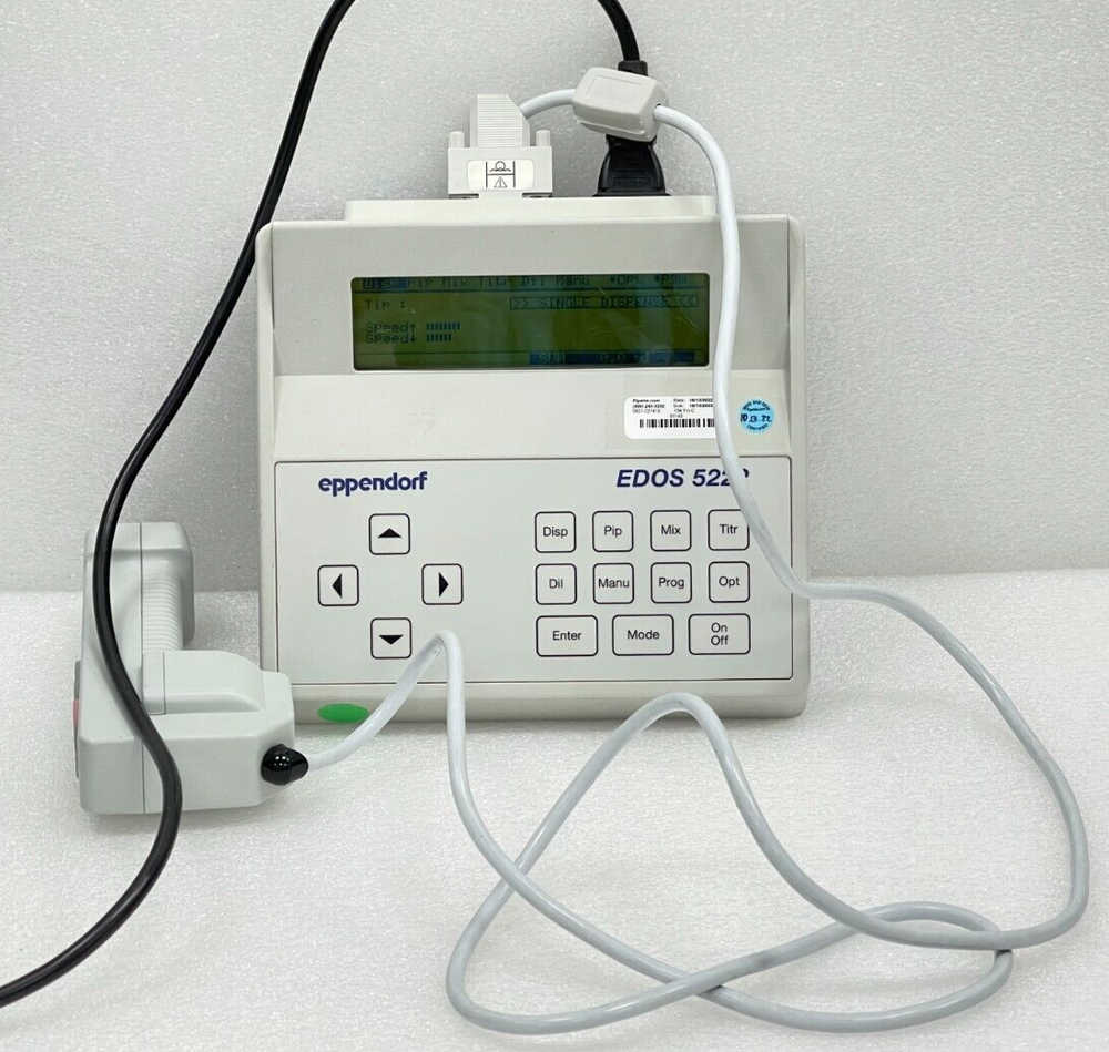 Eppendorf EDOS 5222 Electronic Dispensing System - Good Condition !!!