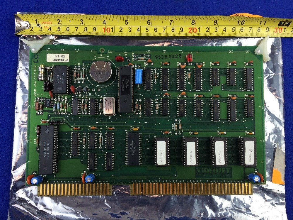 VIDEOJET CONTROL BOARD ASSY. 353802-CC, 353902-G V4.02
