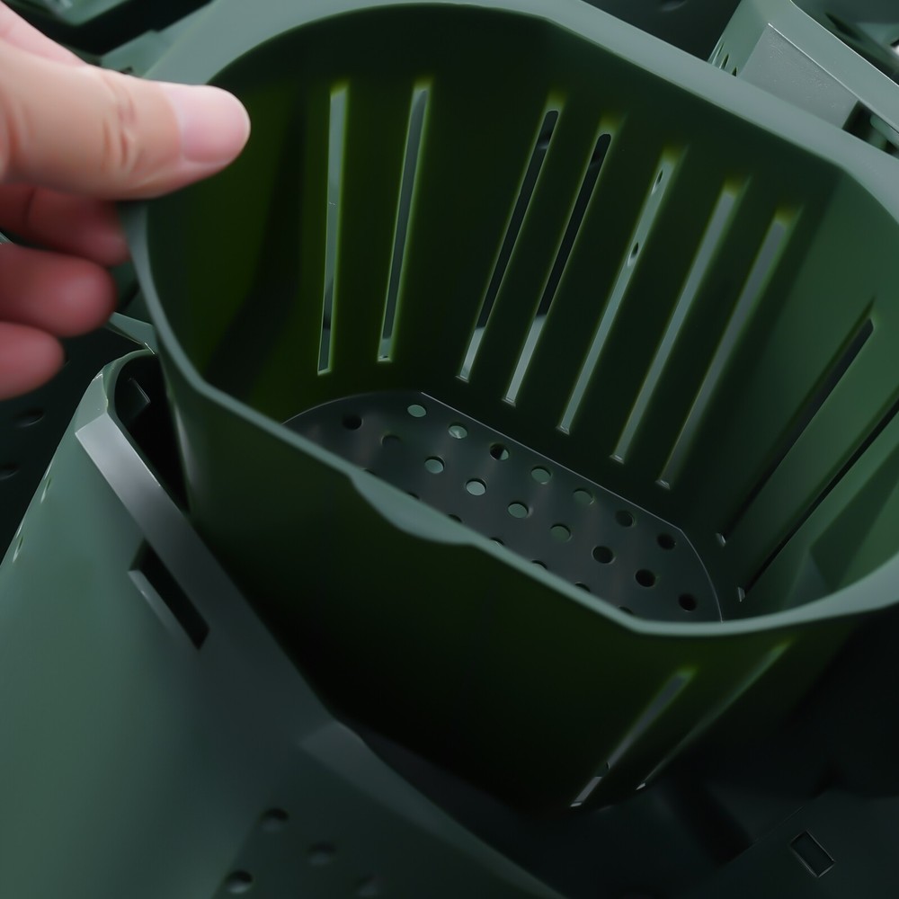 36 Pocket Wall-Mounted Self-Watering Vertical Garden Planter System