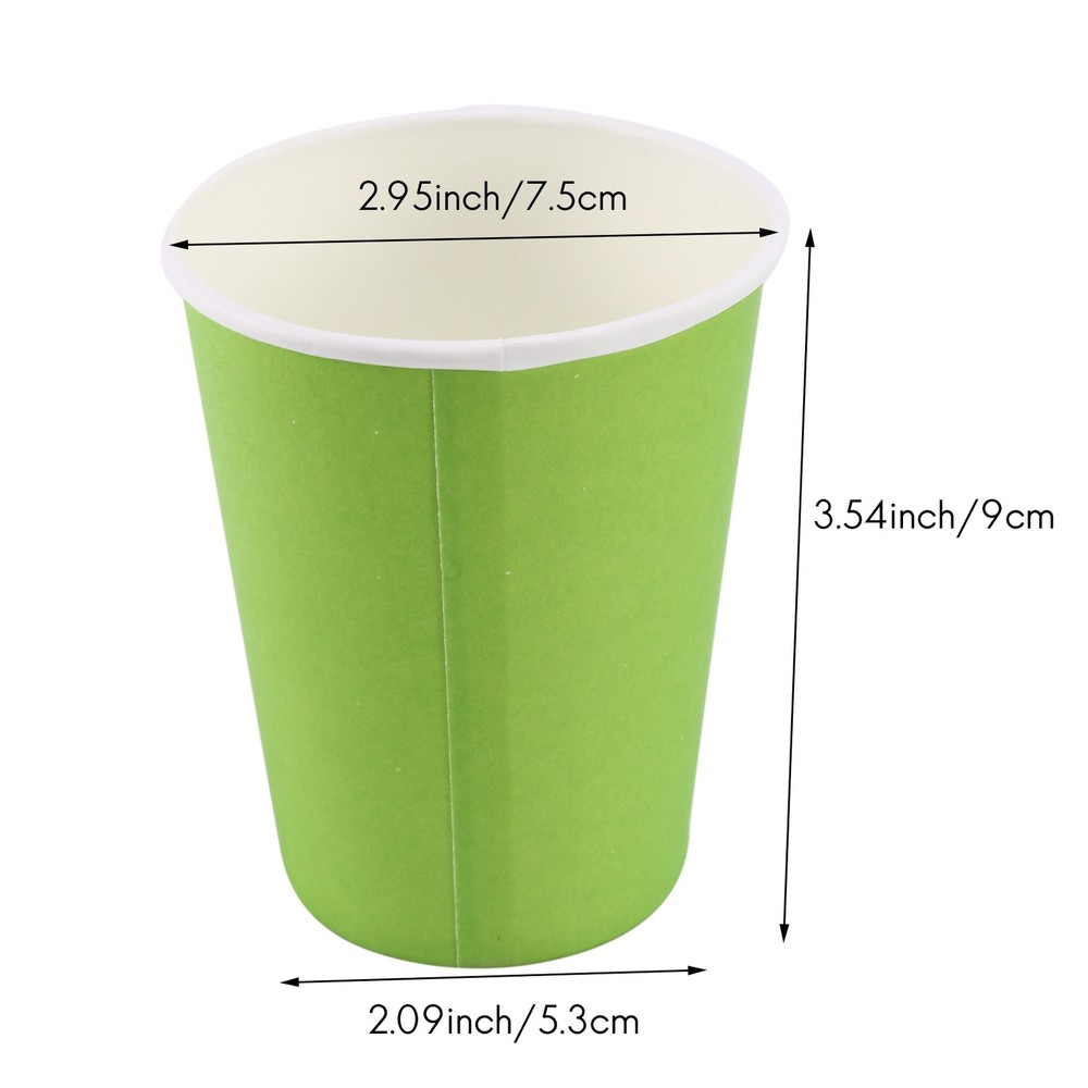 20 Cups (9oz) - Plain Solid Colours Birthday Party Tableware5346