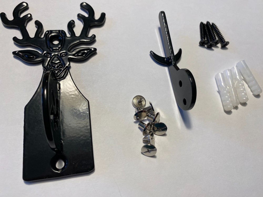 SKULL HOOKER ADJUSTABLE BIG HOOKER, GAME / TROPHY SKULL MOUNT (3) PCS