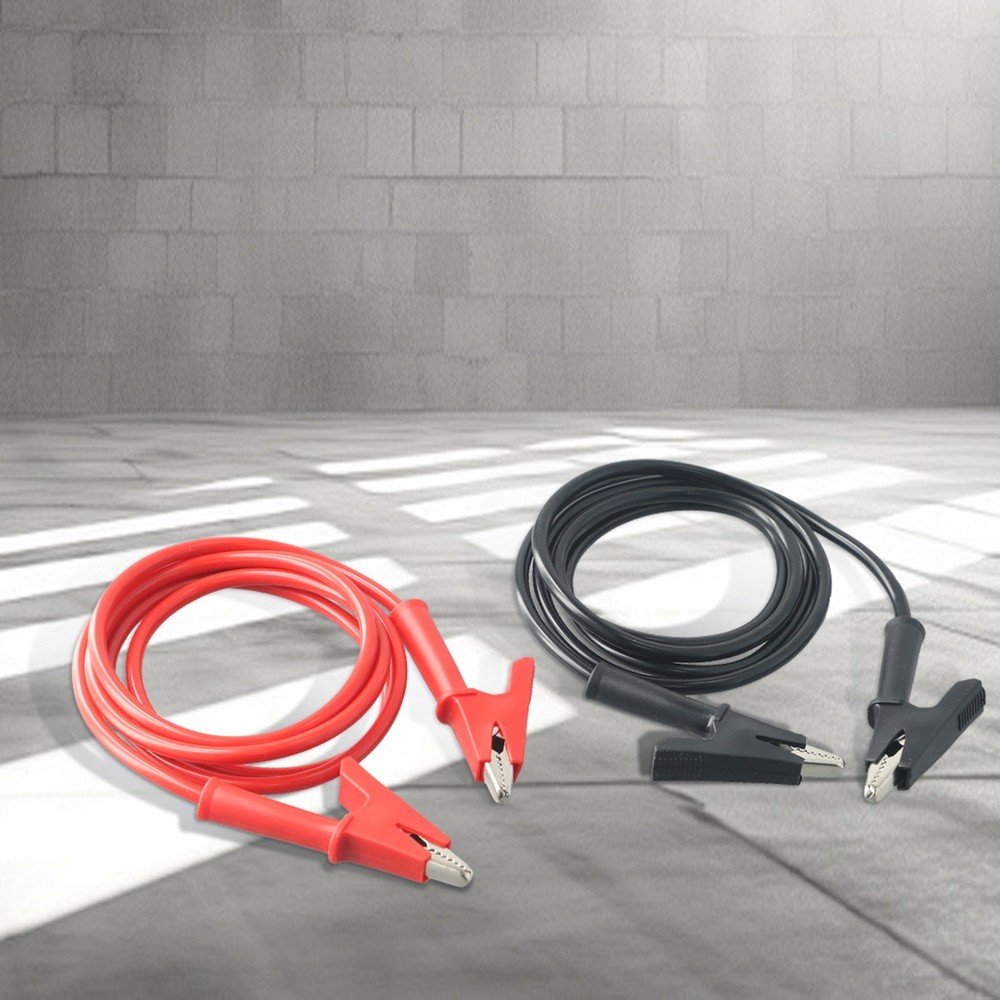 2PCS 14 Clips Test Leads Wire Cable with for Electrical Testing