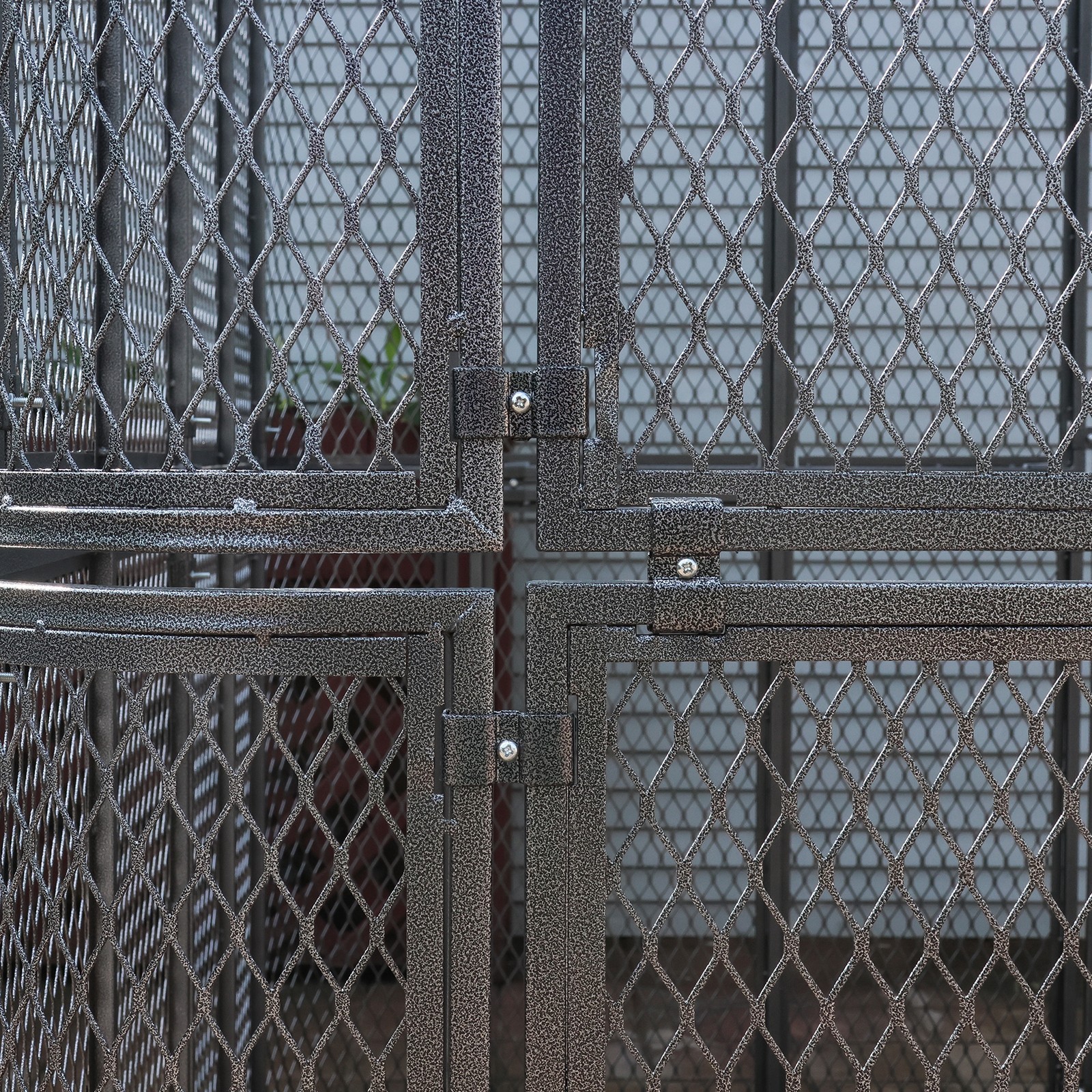 Large Walk-in Bird Cage Aviary for Parrot Macaw Finch Outdoor Metal Enclosure