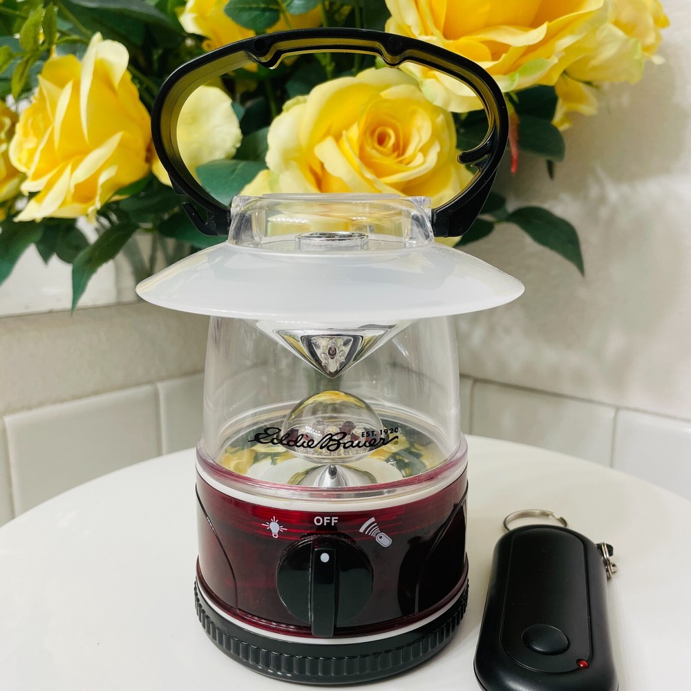 EDDIE BAUER Weatherproof Portable Camping Mini Lantern Light Wz Remote Control