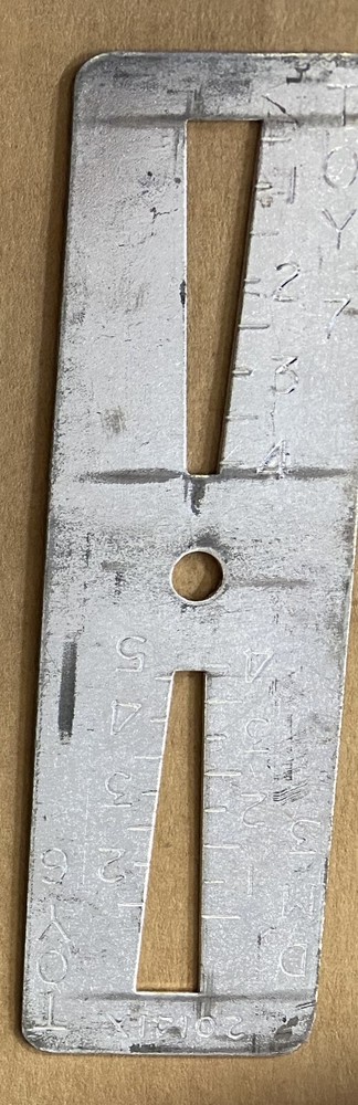 Older Curtis Key Gauge Decoder 20141X for DM, TOY, GM, Chrysler