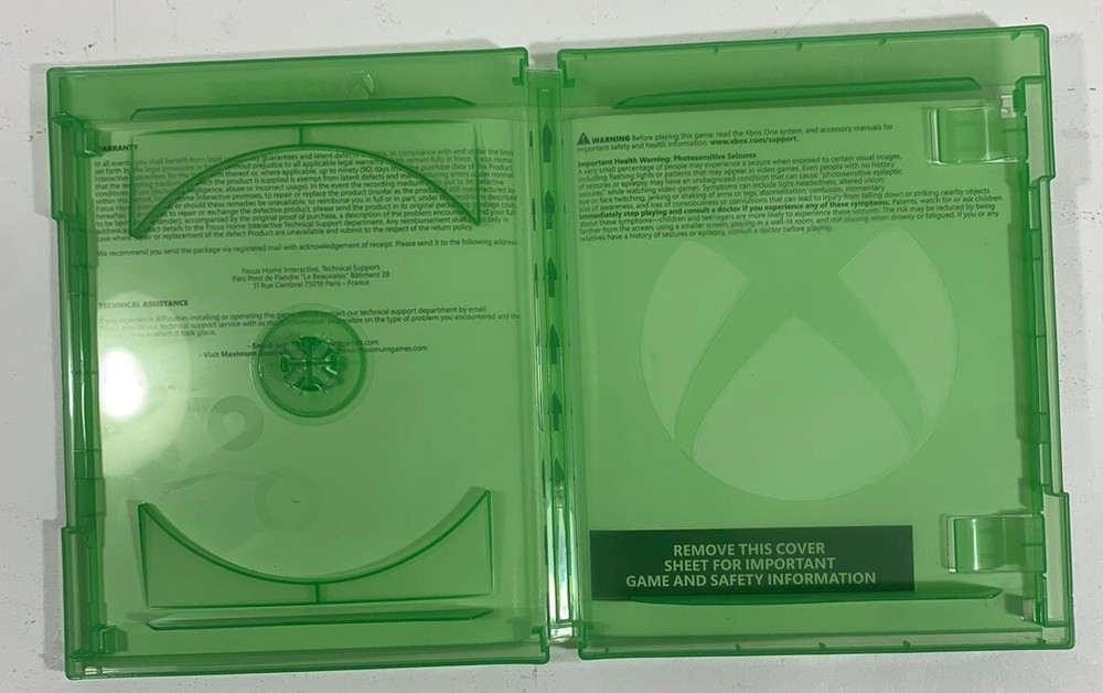 Call of Cthulhu - Microsoft Xbox One - CASE ONLY!!