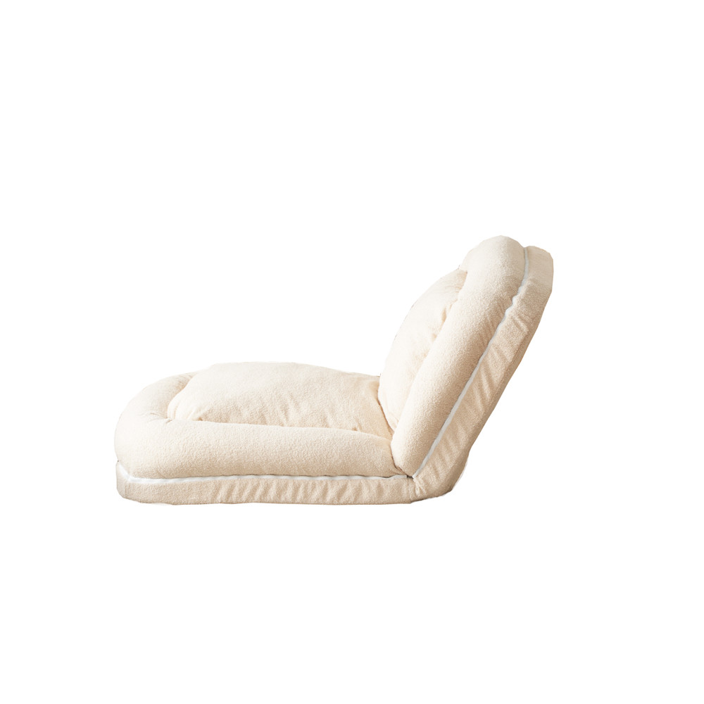 Triple Fold Down Sofa Bed Beige