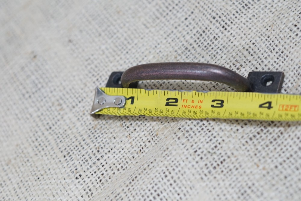 10 HANDLES DRAWER PULLS SMALL 4" ANTIQUE COPPER KITCHEN WINDOW PULL