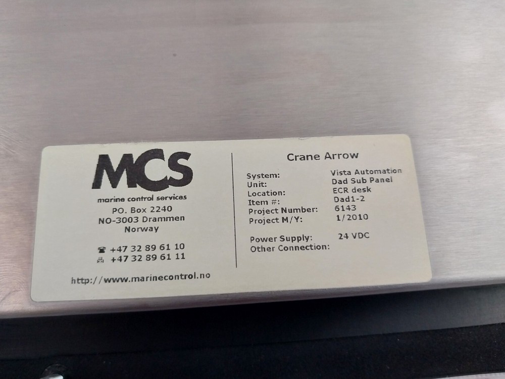 Stein Sohn A205.3 SUB DAD Data Acquisition Display Panel