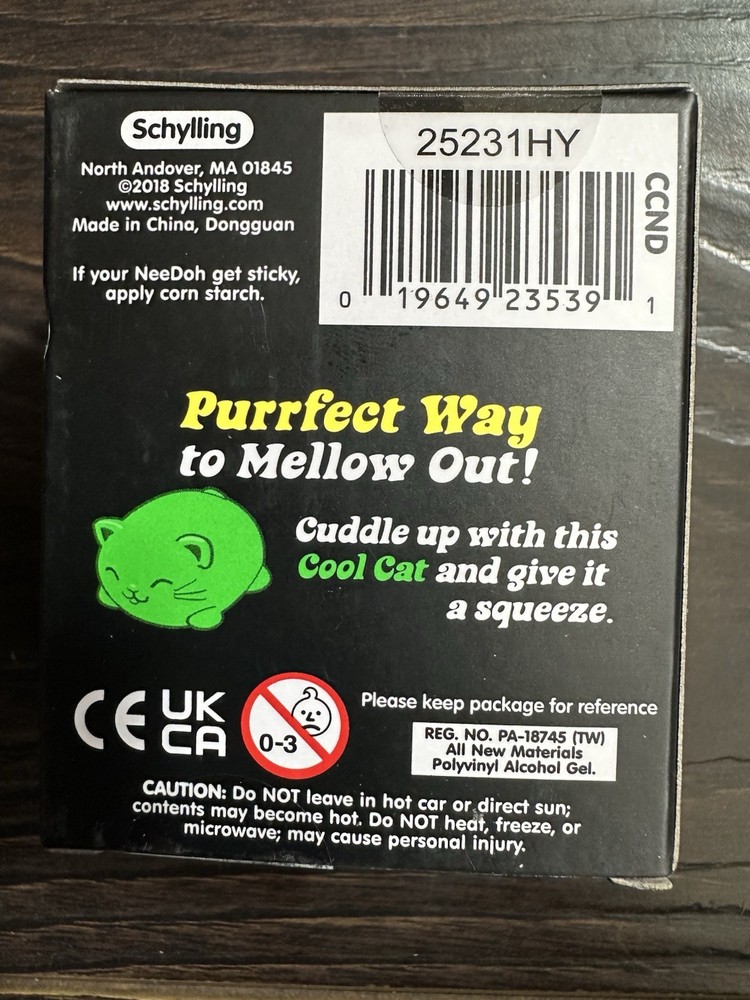 Needoh Cool Cats Hot Pink