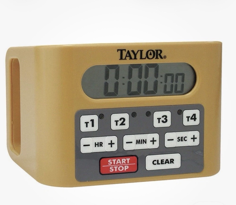 TAYLOR 5839 Digital Timer, Count Up, 10hr 3NZT6