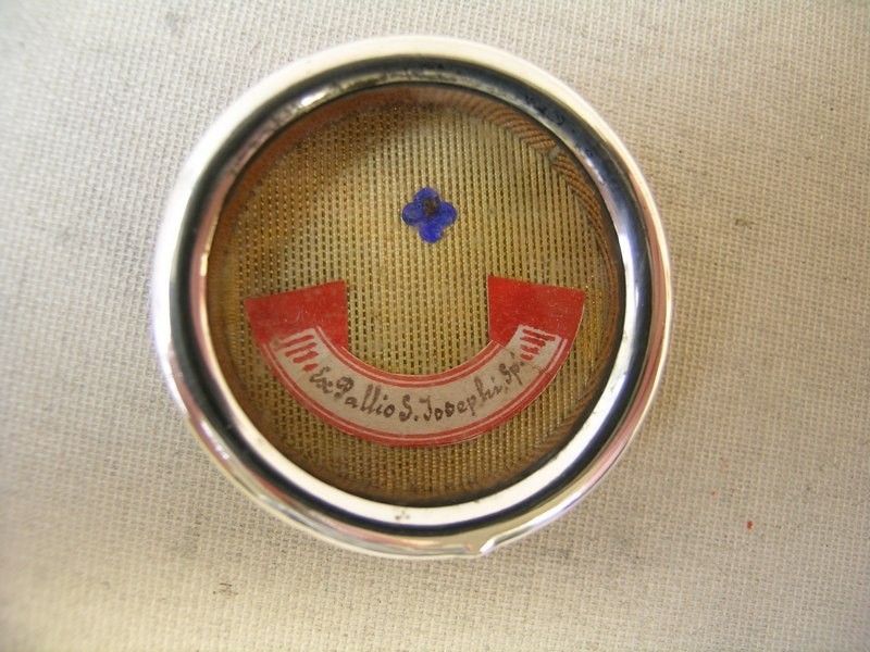 Reliquary relic Saint Joseph (house hunters,interior souls,immigrants)