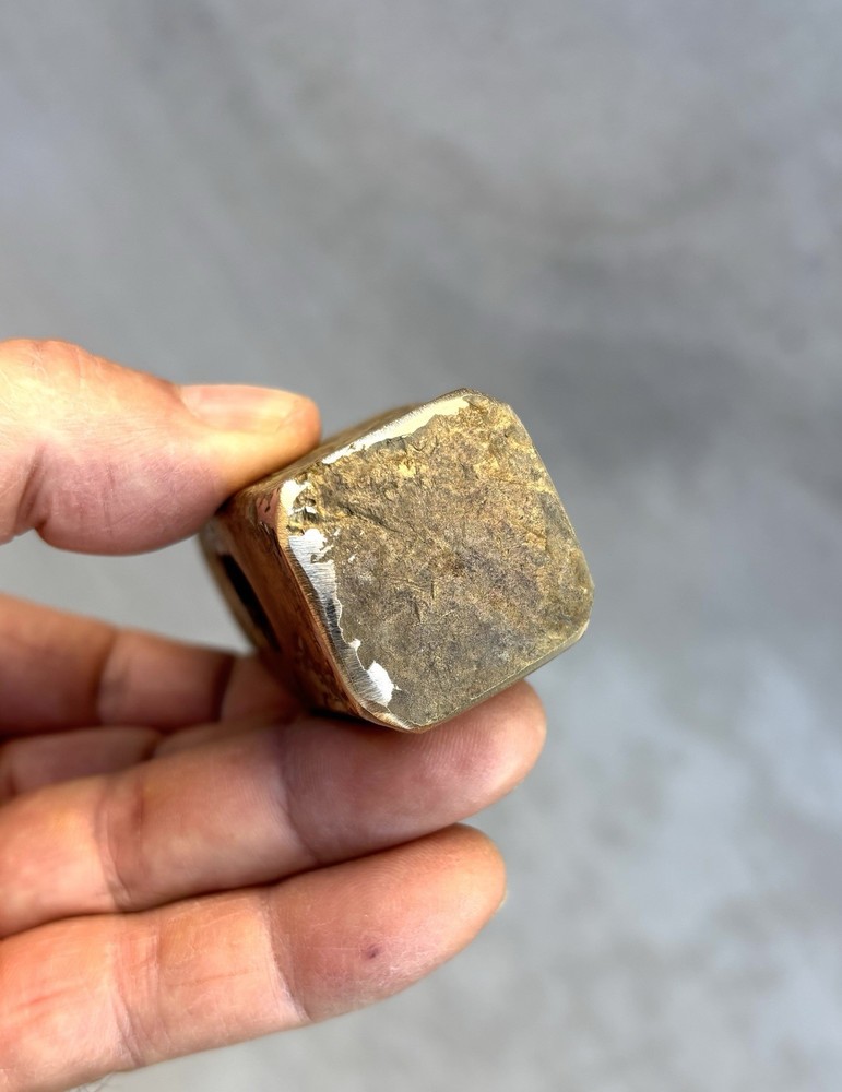 VTG blacksmith sledge hammer head ~ WARREN-TEED No.75-4 + Brass Head