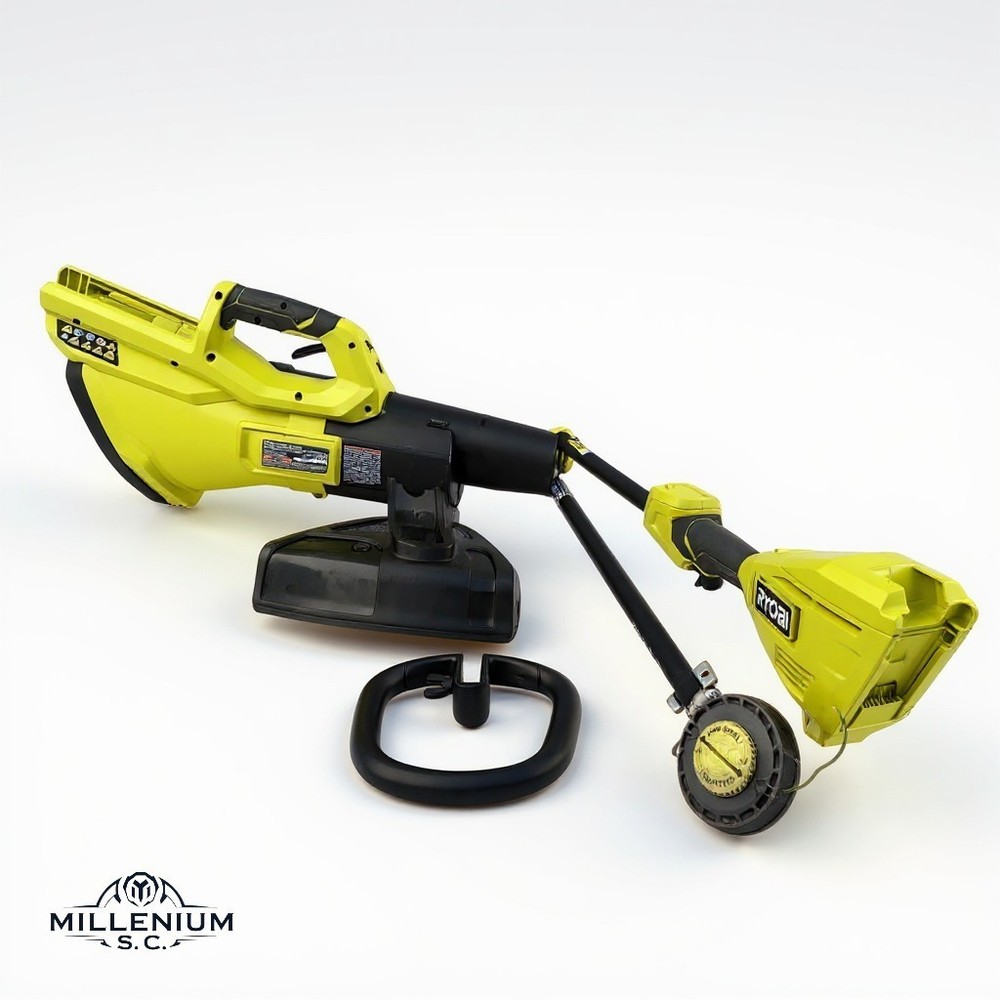 RYOBI 40V 15" String Trimmer & 550 CFM Blower Combo Kit - TESTED - Bare Tool