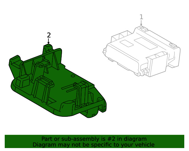 Genuine GM Mount Bracket 42694812