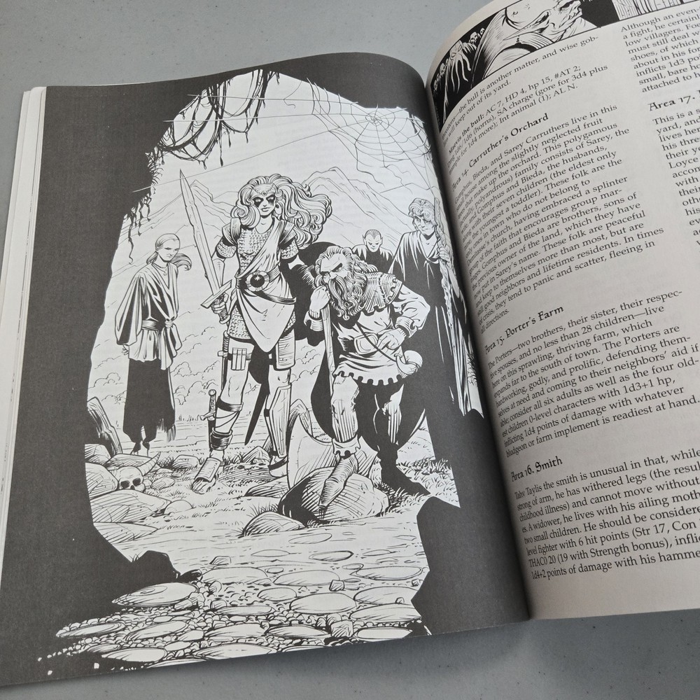 Reverse Dungeon Advanced Dungeons & Dragons D&D TSR - OOP Softcover