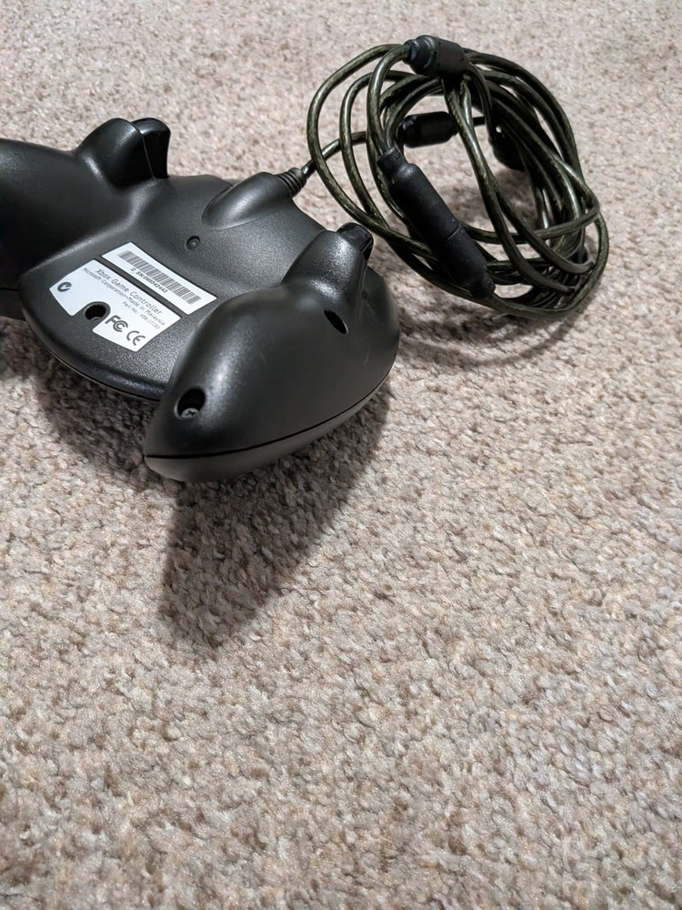 Tested EXCELLENT OEM Microsoft Original Xbox DUKE Controller & Breakaway Cable