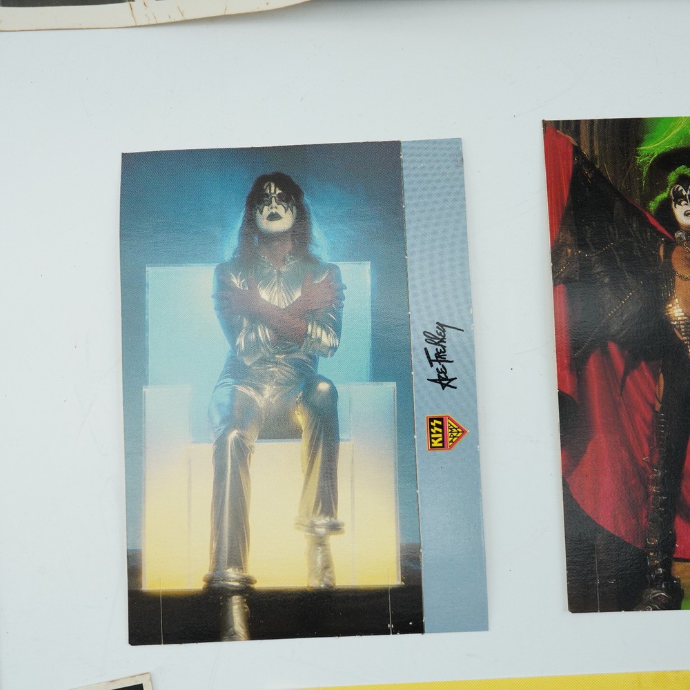 24 pieces Vintage Original 1970s KISS Army Membership Kit Photos Decal sticker