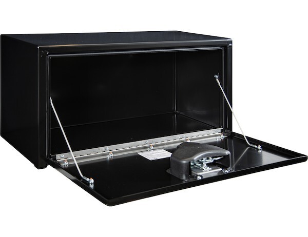 Buyers Products Black Steel 15" X 13" X 24" Underbody ToolBox - #1703322