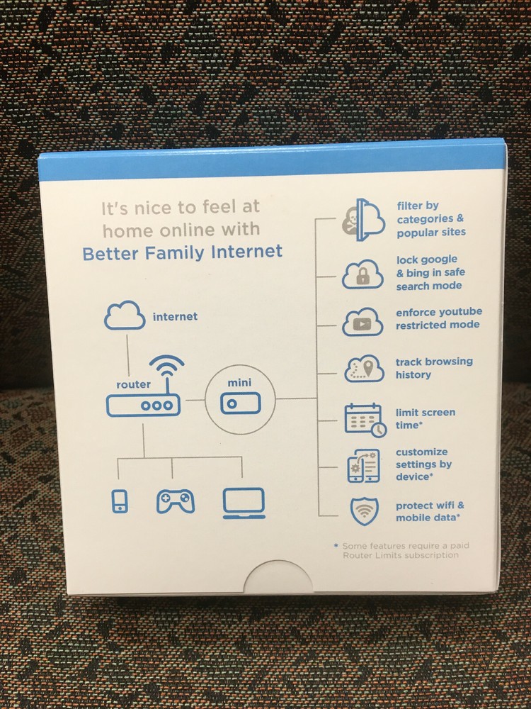 Router Limits Mini Parental Controls for Internet Safety™
