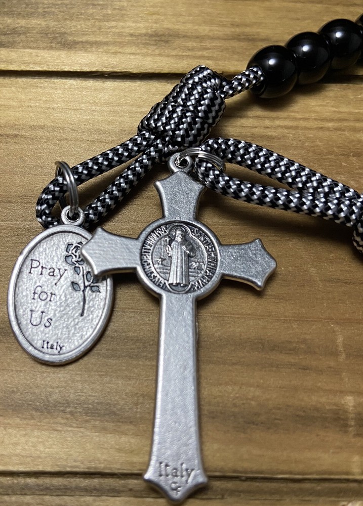 St. Joseph Catholic Single Decade Rosary - Paracord Rosary- Handmade