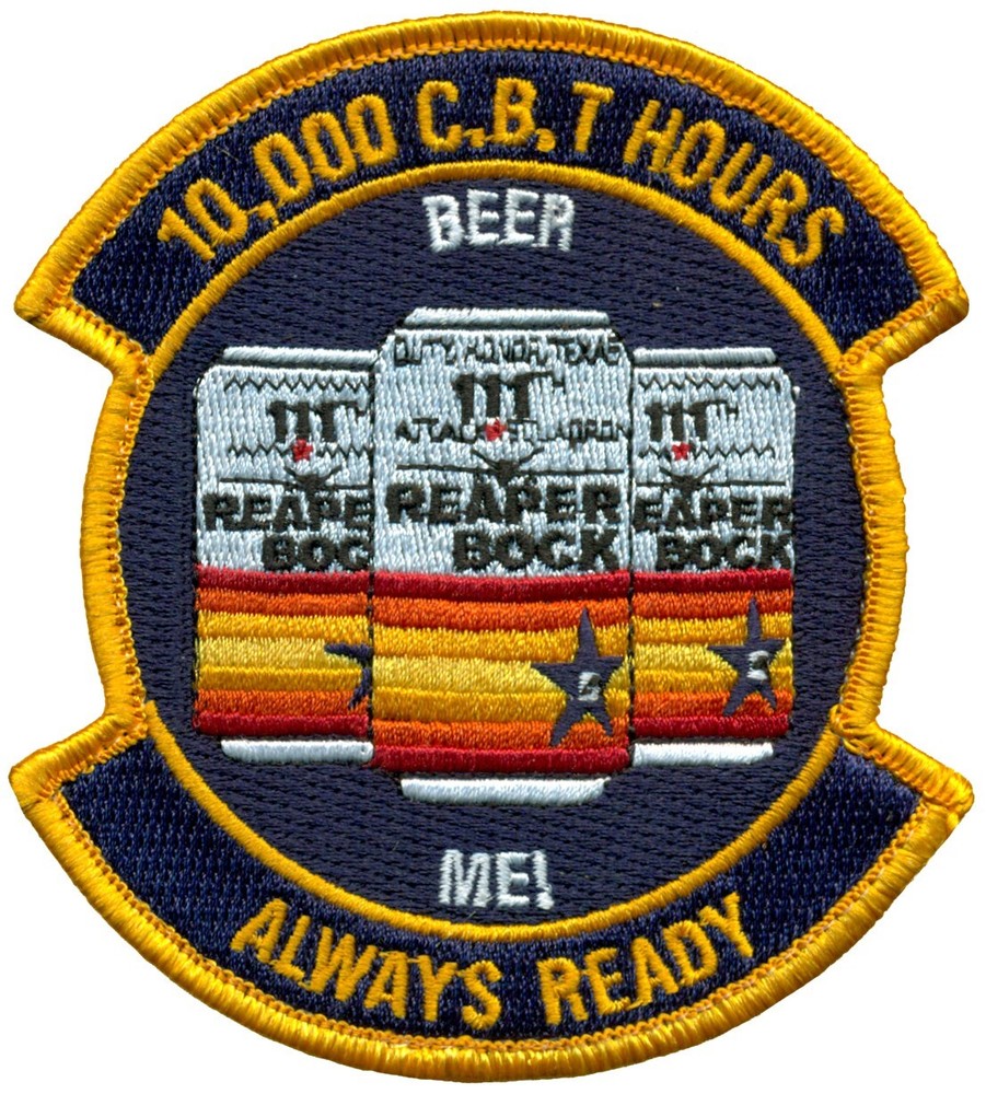 USAF 111th ATTACK SQUADRON – MQ-9 – REAPER BOCK - PATCH