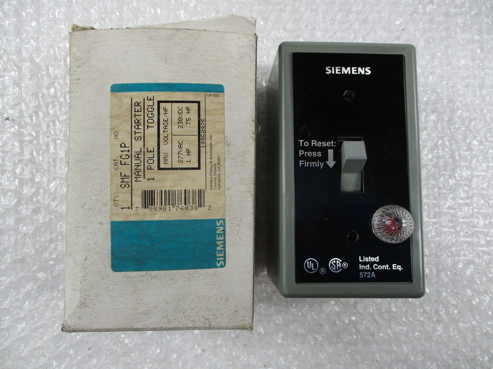 SIEMENS SMF FG1P STARTER NSMP