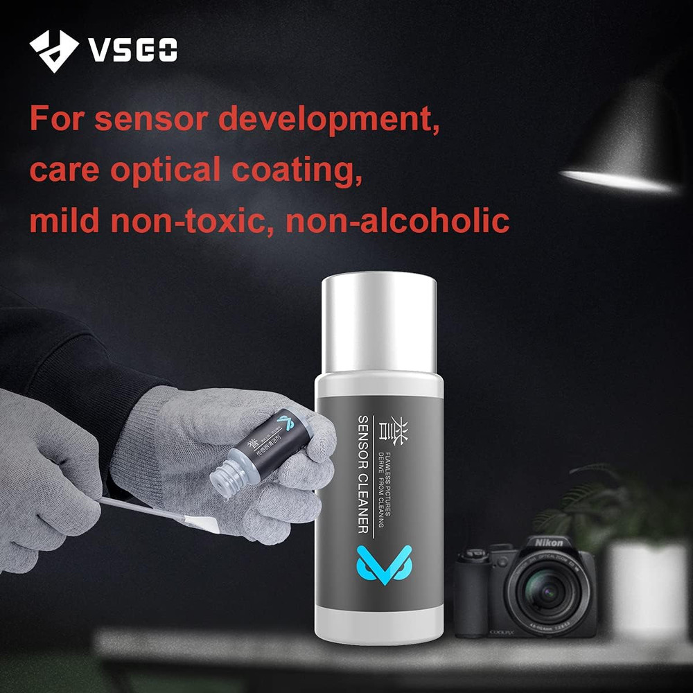 Mirrorless Camera Sensor Cleaning Kit for Meduim Format Cameras, 12Pcs 34Mm CMOS