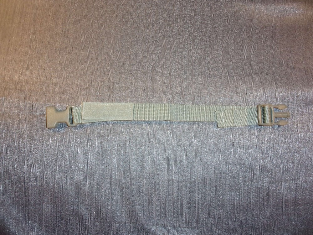 SAGE GREEN HOOK AND LOOP ATTACHMENT BAND SECURING STRAP MILITARY 15X1.5