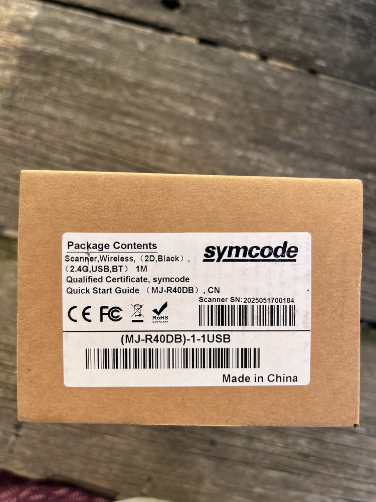 Bluetooth Wireless Handheld Barcode Scanner with Base 2.4G Wireless+USB Wired