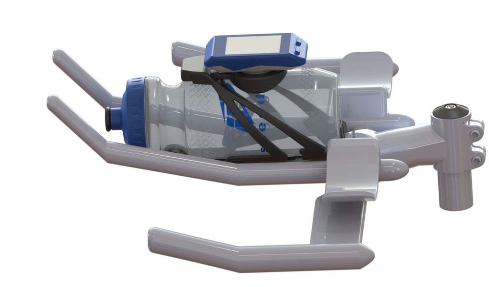 Z4 Between-The-Arms (BTA) Water Bottle Cage with Computer Mount.